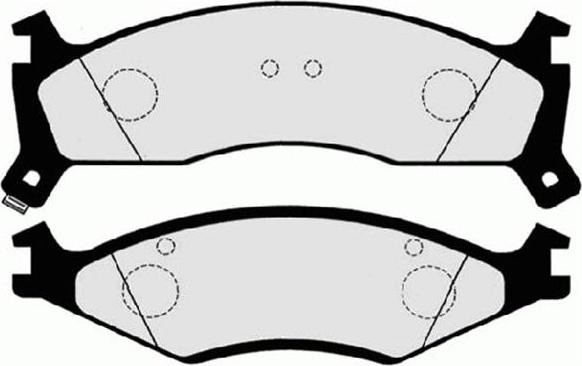 Kavo Parts BP-4024 - Гальмівні колодки, дискові гальма autozip.com.ua