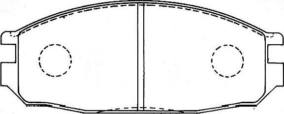 Kavo Parts BP-6596 - Гальмівні колодки, дискові гальма autozip.com.ua