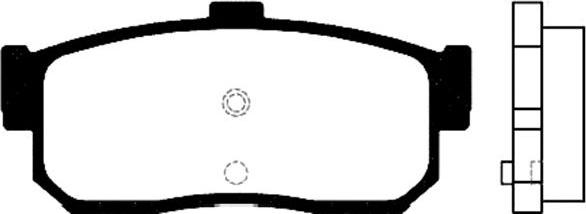 R Brake RB0876-049 - Гальмівні колодки, дискові гальма autozip.com.ua