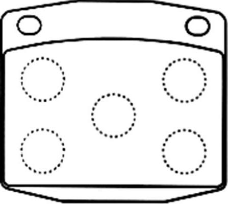 Kavo Parts BP-6586 - Гальмівні колодки, дискові гальма autozip.com.ua