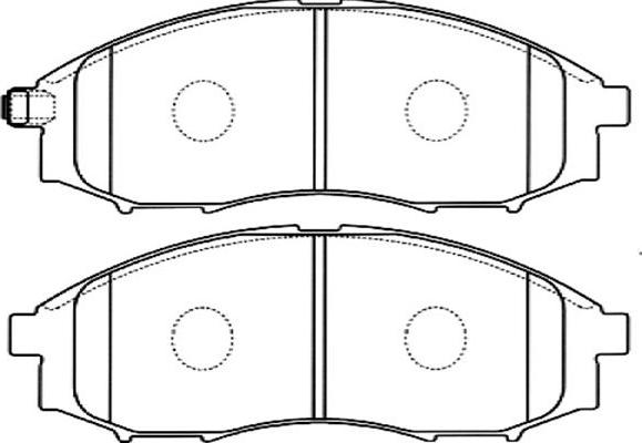 Kavo Parts BP-6581 - Гальмівні колодки, дискові гальма autozip.com.ua