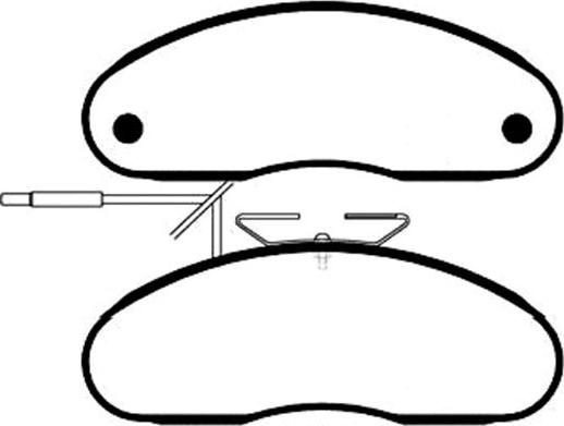 AVIA 069052941 - Гальмівні колодки, дискові гальма autozip.com.ua