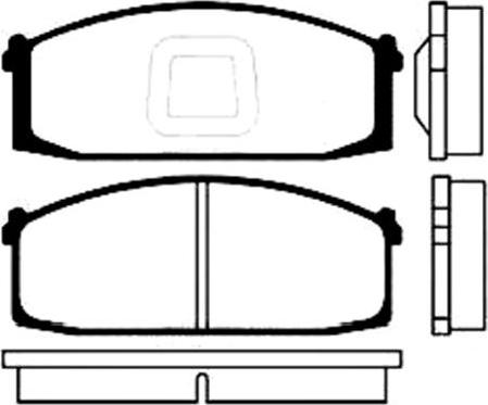 PBR DB294 - Гальмівні колодки, дискові гальма autozip.com.ua