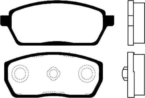 TRW Engine Component GDB3234 - Гальмівні колодки, дискові гальма autozip.com.ua