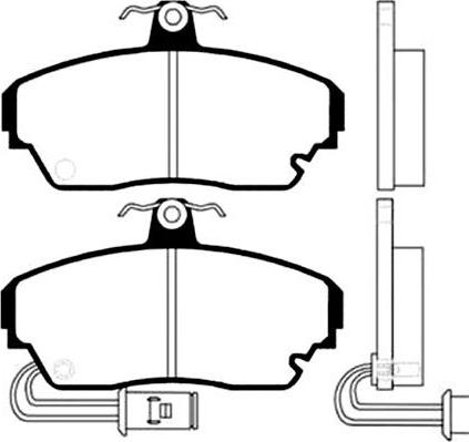 Kavo Parts BP-2009 - Гальмівні колодки, дискові гальма autozip.com.ua