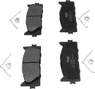 Kavo Parts KBP-9087 - Гальмівні колодки, дискові гальма autozip.com.ua