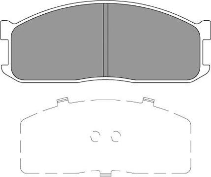 Kavo Parts KBP-4566 - Гальмівні колодки, дискові гальма autozip.com.ua