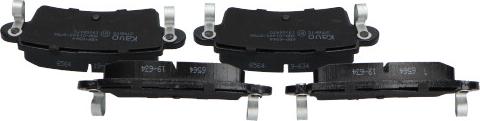 Kavo Parts KBP-6564 - Гальмівні колодки, дискові гальма autozip.com.ua