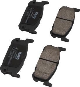 Kavo Parts KBP-6571 - Гальмівні колодки, дискові гальма autozip.com.ua