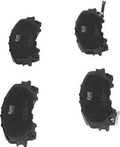 Kavo Parts KBP-6618 - Гальмівні колодки, дискові гальма autozip.com.ua