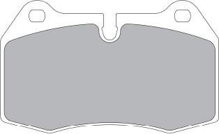 Kavo Parts KBP-6612 - Гальмівні колодки, дискові гальма autozip.com.ua