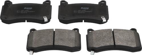Kavo Parts KBP-10068 - Гальмівні колодки, дискові гальма autozip.com.ua