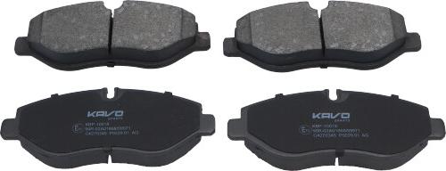 Kavo Parts KBP-10018 - Гальмівні колодки, дискові гальма autozip.com.ua