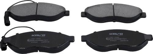 Kavo Parts KBP-10080 - Гальмівні колодки, дискові гальма autozip.com.ua
