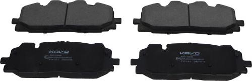 Kavo Parts KBP-10039 - Гальмівні колодки, дискові гальма autozip.com.ua