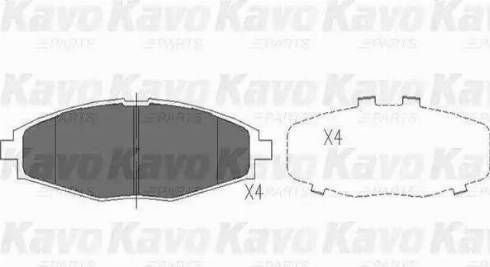 Sangsin Brake SP1086 - Гальмівні колодки, дискові гальма autozip.com.ua