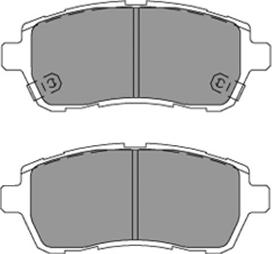 Galfer GA20853 - Гальмівні колодки, дискові гальма autozip.com.ua