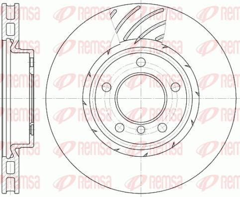 Brake Engineering DI955416 - Гальмівний диск autozip.com.ua