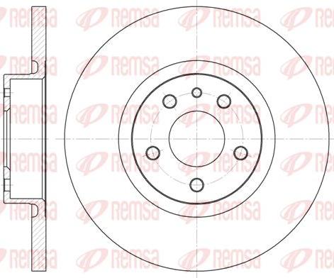 Brembo 8735410 - Гальмівний диск autozip.com.ua