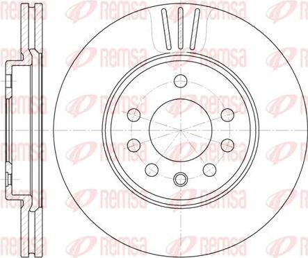 Brake Engineering DI955213 - Гальмівний диск autozip.com.ua