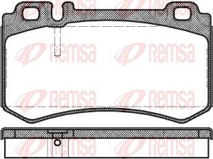 Kawe 0993 00 - Гальмівні колодки, дискові гальма autozip.com.ua