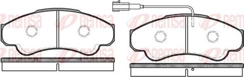 Kawe 0959 01 - Гальмівні колодки, дискові гальма autozip.com.ua