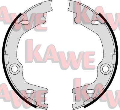 Kawe 09630 - Комплект гальм, ручник, парковка autozip.com.ua