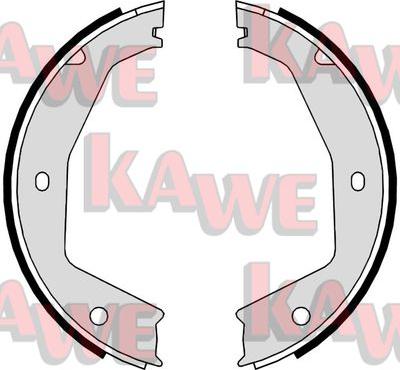 Kawe 09670 - Комплект гальм, ручник, парковка autozip.com.ua
