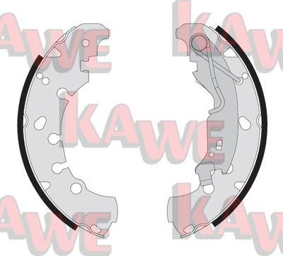 Kawe 09090 - Комплект гальм, барабанний механізм autozip.com.ua