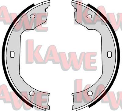 Kawe 09110 - Комплект гальм, ручник, парковка autozip.com.ua