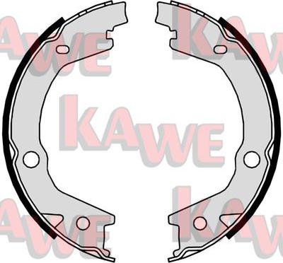 Kawe 09800 - Комплект гальм, ручник, парковка autozip.com.ua