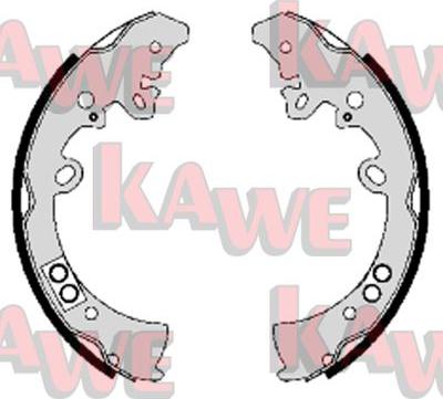 Kawe 09200 - Комплект гальм, барабанний механізм autozip.com.ua