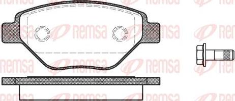 Kawe 0977 00 - Гальмівні колодки, дискові гальма autozip.com.ua