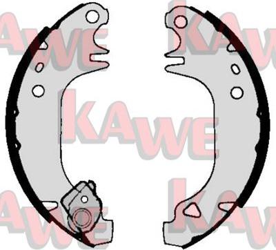 Kawe 04960 - Комплект гальм, барабанний механізм autozip.com.ua