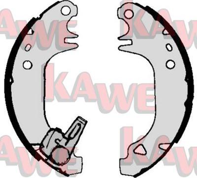 Kawe 04970 - Комплект гальм, барабанний механізм autozip.com.ua