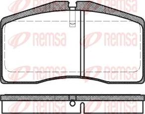 Kawe 0448 00 - Гальмівні колодки, дискові гальма autozip.com.ua