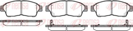 Kawe 0402 42 - Гальмівні колодки, дискові гальма autozip.com.ua