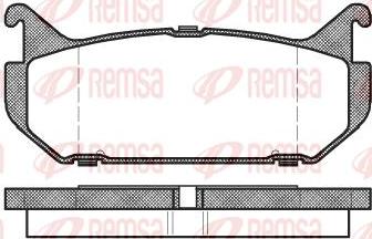 Kawe 0416 00 - Гальмівні колодки, дискові гальма autozip.com.ua