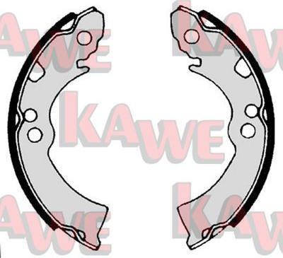Kawe 04300 - Комплект гальм, барабанний механізм autozip.com.ua