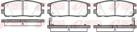 Kawe 0426 02 - Гальмівні колодки, дискові гальма autozip.com.ua