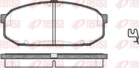 Kawe 0504 02 - Гальмівні колодки, дискові гальма autozip.com.ua