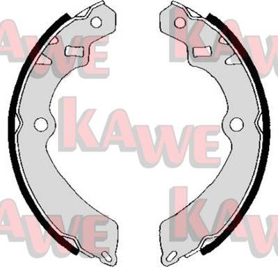 Kawe 05710 - Комплект гальм, барабанний механізм autozip.com.ua