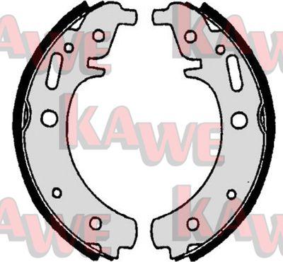Kawe 06920 - Комплект гальм, барабанний механізм autozip.com.ua