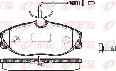 Kawe 0604 04 - Гальмівні колодки, дискові гальма autozip.com.ua