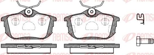 Kawe 0605 02 - Гальмівні колодки, дискові гальма autozip.com.ua