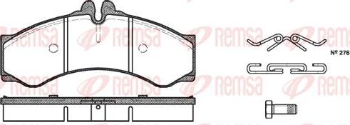 Kawe 0614 00 - Гальмівні колодки, дискові гальма autozip.com.ua