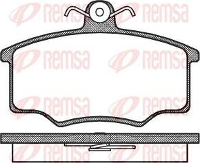 Kawe 0046 20 - Гальмівні колодки, дискові гальма autozip.com.ua