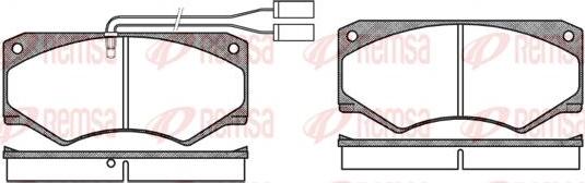 Kawe 0047 42 - Гальмівні колодки, дискові гальма autozip.com.ua