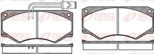 Kawe 0047 22 - Гальмівні колодки, дискові гальма autozip.com.ua