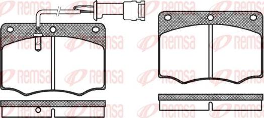 Kawe 0064 02 - Гальмівні колодки, дискові гальма autozip.com.ua